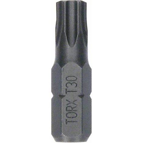 BOSCH ACCESSORIES SCHRAUBERBITS 2607002801 6 PANS EMBOUT DE TOURNEVIS T 30 1/4