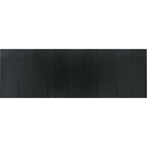 Tapis de sol,Tapis rectangulaire gris 100x300 cm bambou CFW312200 (1/5)