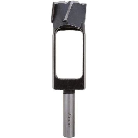 Punta da trapano di legno 140 mm – in Acciaio temperato, per legno tenero e duro – Coda 1/2" – Taglio senza brillare (1/5)