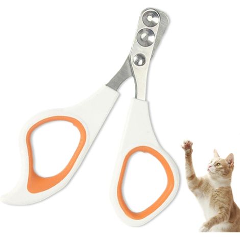 Pet Nail Clipper for Cats & Small Animals, Features Positioning Hole for Easy Grooming of Dogs, Rabbits, and Birds.