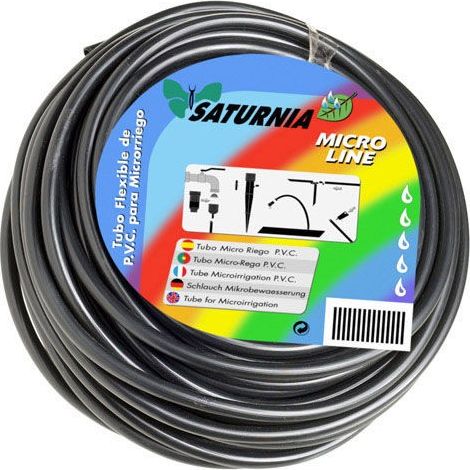 Microtubo Pvc Gocciolatoio (Rotolo 10 Metri) Saturnia