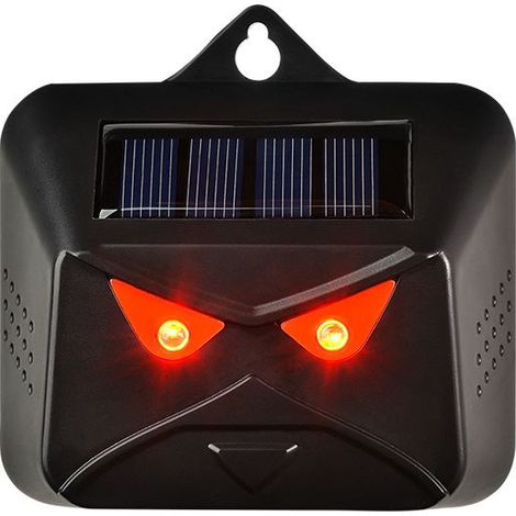 Solarbetriebenes Abwehrmittel gegen Wildtiere wie Waschbären, Rehe, Füchse, Wildschweine usw. – effektive Abwehrmittel mit LED-Licht (1/5)