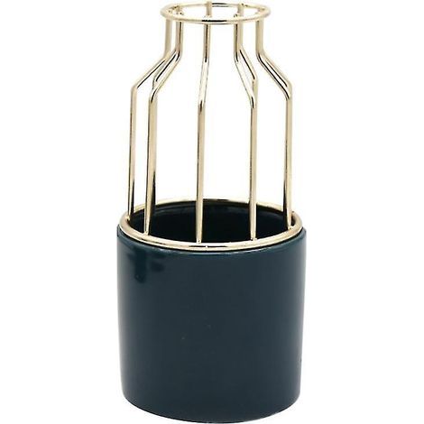 1 vase à fleurs en fer forgé (1/3)