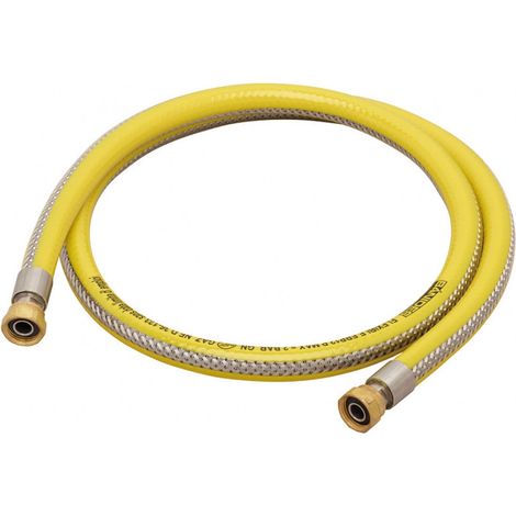 Flexible gaz NF type industrie FF1/2 1000mm à durée de vie illimitée