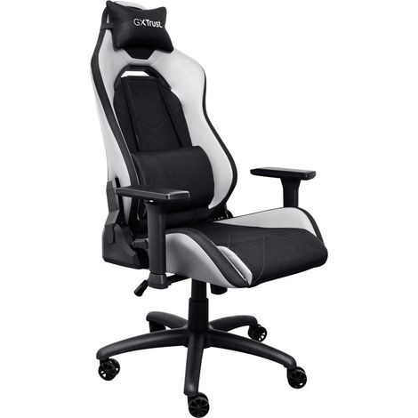 Trust GXT 714 RUYA Gamingstuhl schwarz weiß ergonomisch (1/3)
