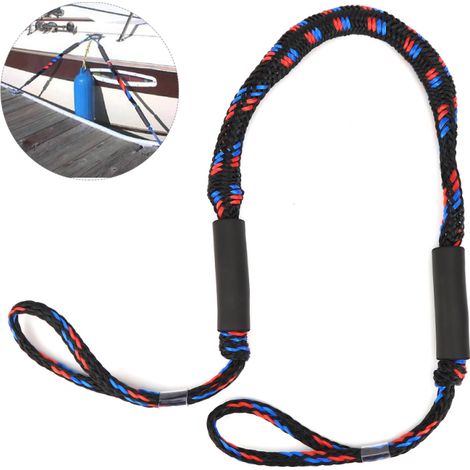 Cinghia elastica regolabile per kayak, tavole da surf e canoe - Accessorio pratico per yacht, barche e canoe - Nero, blu, rosso (1/5)
