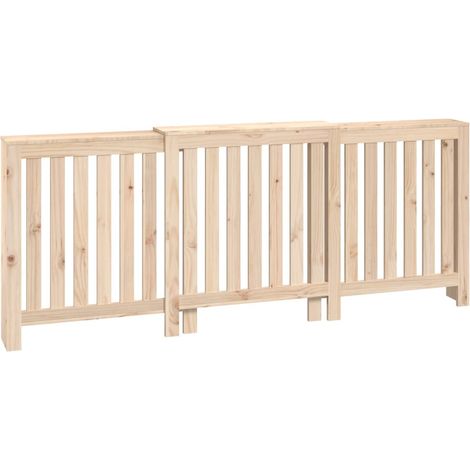 vidaXL Copertura Termosifone 210x21x85 cm in Legno Massello di Pino