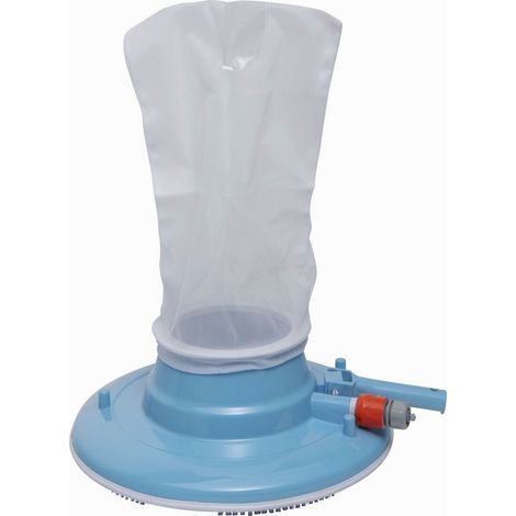 Werka Pro – Aspirateur de piscine rond avec filet – Nettoyage efficace – Compatible piscines jusqu'à 30m² – Sans manche ni tuyau d'arrosage