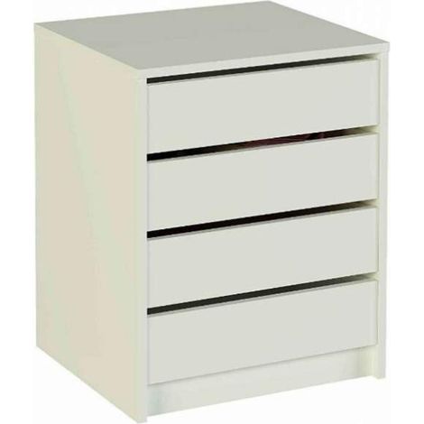 Cajonera Merise en color blanco. 61,4 cm(alto)50 cm(ancho)44 cm(largo)