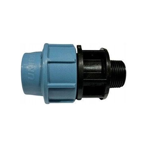Unidelta Standard-Männlichanschluss 2 Zoll Ø63 Polypropylen