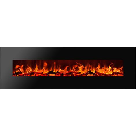 Poêle électrique ALBION 72, 182x55x14cm (1/5)