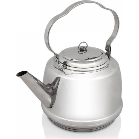 Petromax Teekessel tk2 aus Edelstahl 3 Liter Teekanne für offenes Feuer & Herd (1/5)