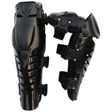 Genou Coude Genouillères Protège-tibias longs Protège-tibias Protège-tibias Protège-bras Équipement de protection pour Motocross Moto Vélo Skateboard Vélo (1/5)