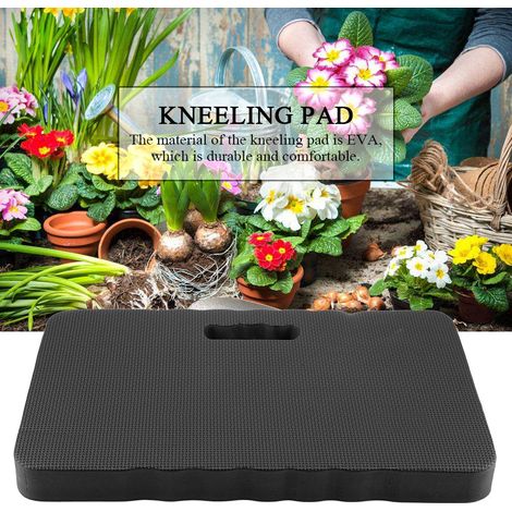Tapis de jardinage pour genoux, coussin de protection pour les genoux (noir) (1/5)