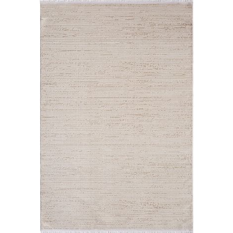 Tapis Wheelersburg Dmora, en tissu beige 200x120 cm