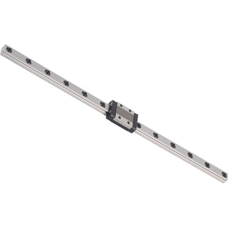 Guide linéaire MGN9 avec palier à chariot, rail de guidage en acier pour machines CNC et équipements d'automatisation, 250 mm
