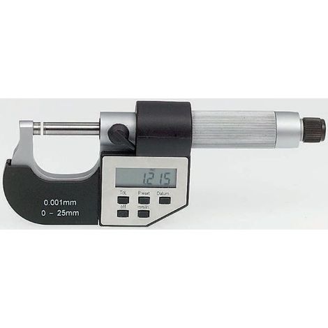 Micromètre Extérieur RS PRO NaN 25mm ( Prix pour 1 )