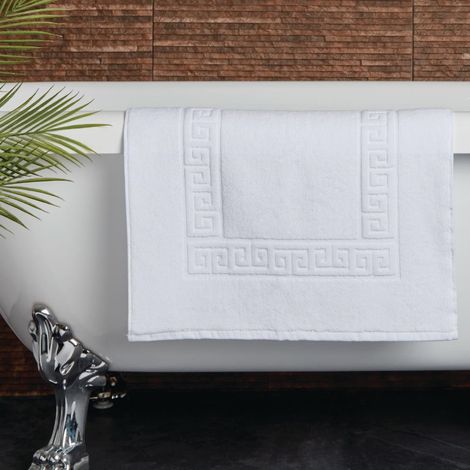 Tapis de bain blanc Comfort Nova Mitre - MITRE COMFORT (1/5)