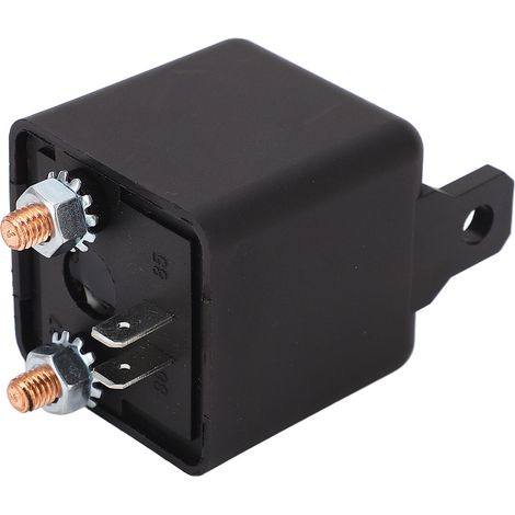 Relais Voiture 12V Sans Contact Bobine Cuivre Commande à Distance Sans Fil Contrôleur Double Relais 120A (1/5)