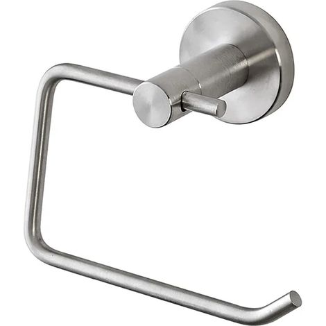 Portarotolo carta igienica a muro in acciaio inox satinato Galassia (1/2)