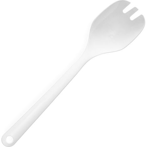 Tenedor de ensalada de melamina blanco - Hendi 564004 (1/2)