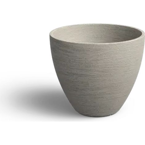 Adezz Liv aus Beton/Glasfaser Pflanzgefäß Pflanzkübel 70x60 cm in mehreren Farben
