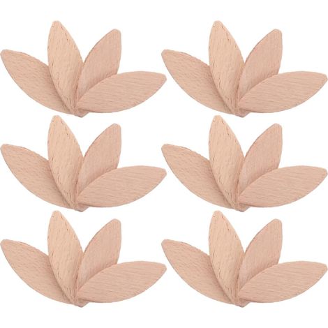 100 Pièces Lamelles D’assemblage en Bois de Hêtre, Cheville Plate pour Panneau Bois, Beige, Cache les Lignes de Joint, pour Construction et Menuiserie (1/5)