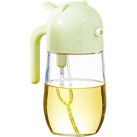 Flacone spray per olio in vetro, flacone spray per olio in vetro trasparente, flacone spray per olio da cucina, flacone spray per olio automatico, flacone spray per olio da 600 ml, flacone spray per o (1/5)