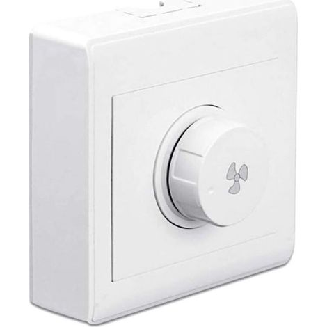 86 Type Réglage du Ventilateur de Plafond Régulateur de Vitesse en continu Interrupteur Mural 220V 10A pour gradateur 15-300W (1/5)