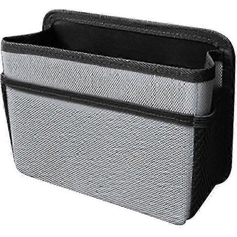 Poubelle de voiture, boîte de rangement pliable pour dossier de siège auto, accessoires intérieurs de voiture (1/4)