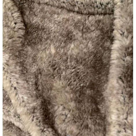 Coperta di pelliccia grizzli 120x160 grigio - Atmosphera créateur d'intérieur (1/2)