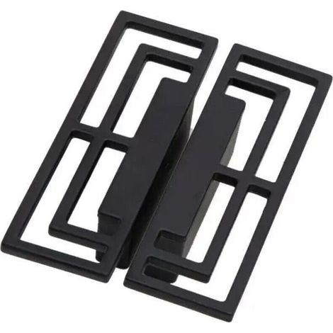 2pcs Poignées et boutons de tiroir Cuisine Armoire Porte Poignées Placard Tiroir Chambre Meubles Tirer (1/5)