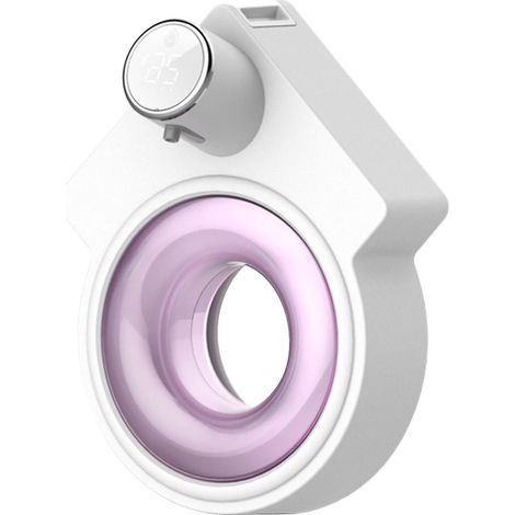 Purple-Distributeur de savon auto-adhésif auto-adhésif sans contact automatique Sensor (1/5)