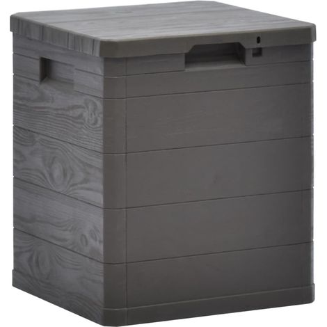 vidaXL Baule da Giardino 90 L Marrone