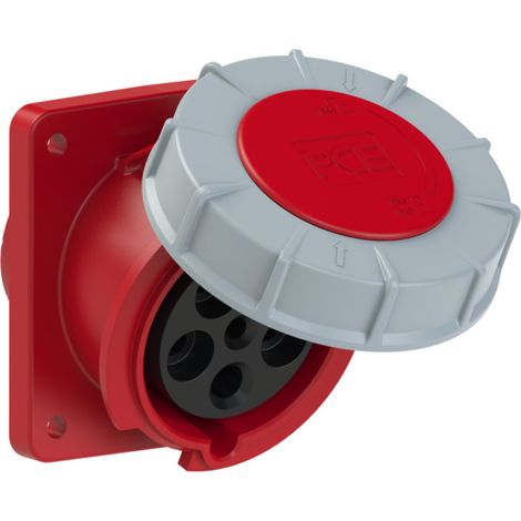 PCE Power Twist 435-6 CEE Anbaudose 63 A 5polig 400 V 1 St. (1/2)
