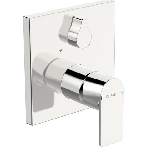 Hansa Stela - Badewannenarmatur-Unterputz, 2 Ausgänge, verchromt 87849073 (1/3)