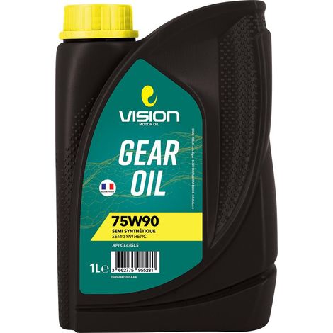 GEAR OIL - Huile de Boite 75W90 1L - Semi-Synthese