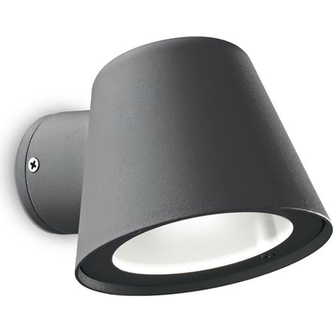 Applique Moderna Gas Alluminio Antracite 1 Luce Gu10 (1/2)