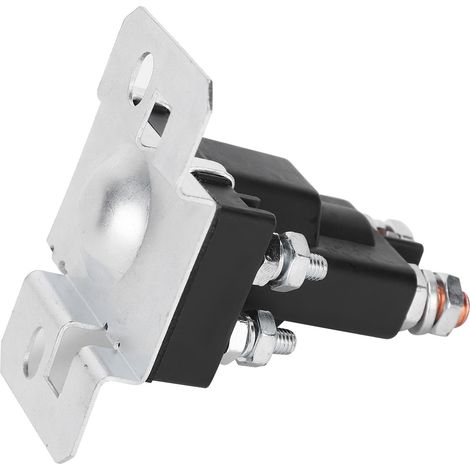 Disjoncteur de Batterie 12V 80A, Relais 4 Broches Haute Puissance pour Camping-Car et Bateau
