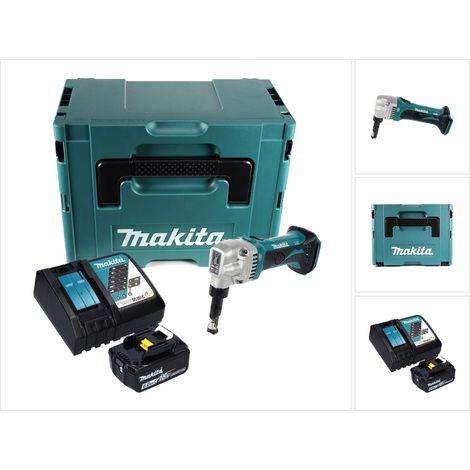 Makita DJN 161 RG1J Tijeras de podar sin cable 18 V + 1x batería recargable 6,0 Ah + cargador + Makpac