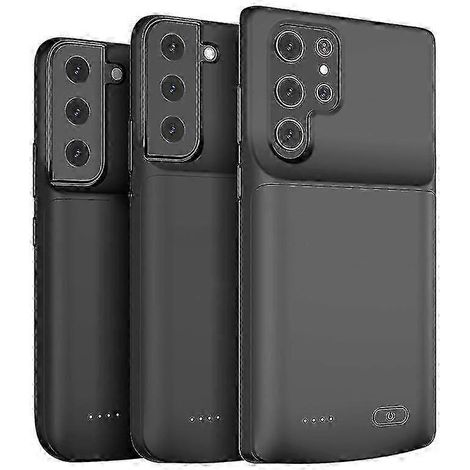4700 / 4800 / 6000mah Power Bank Battery Charger Case pour Samsung Galaxy S22 Ultra S22 Plus S22 + S22plus S22ultra Housse de boîtier de batterie (1/5)