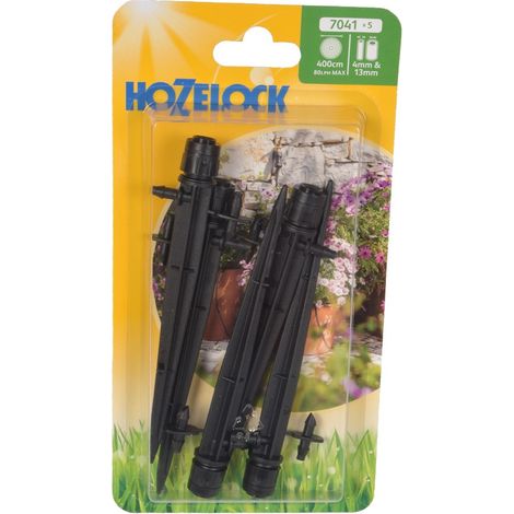 5x Hozelock 7041 360 Spectrum Adjustable Spray Spike Sprinkler Micro Irrigation
