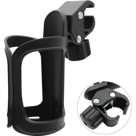Porte-bidon - Porte-bidon pour vélo - Porte-gobelet réglable à 360° - Convient aux poussettes, vélos d'enfants et vélos (1/5)