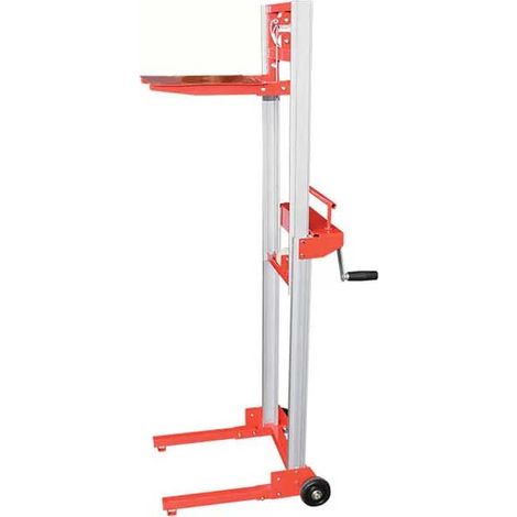 Matisère – Gerbeur manuel pliable 80kg – Hauteur de levée 1250mm – Ultra léger en aluminium – Pour espaces confinés – STD (1/5)