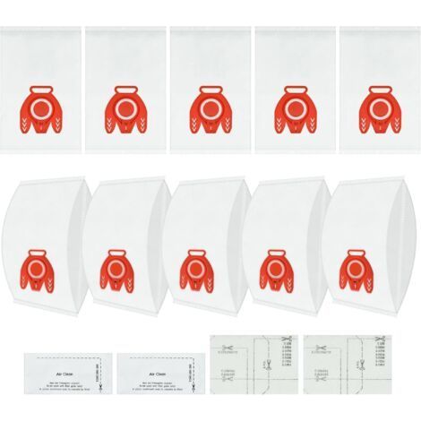 10 Miele FJM bags - For Compact C1/C2/S2-S7 - High efficiency 3D filtration (1/5)