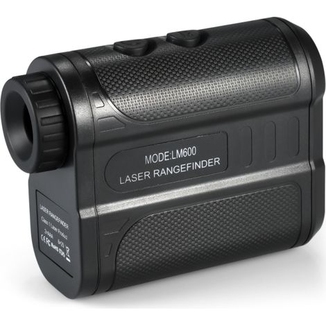 Télémètre de golf portable 600 m, testeur de distance et de vitesse, monoculaire numérique, pour le golf, la chasse, les travaux publics, la topographie, la construction et la randonnée. (1/5)