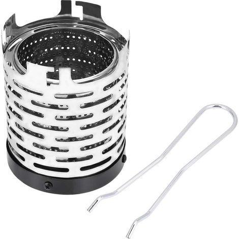 Réchaud de chauffage de camping - chauffage gaz portable Mini réchaud à gaz de chauffage en métal pliable pour l'extérieur portable, accessoire de randonnée pour camping (1/5)