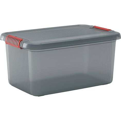 Kis Aufbewahrungsbox K Latch L 43L grau