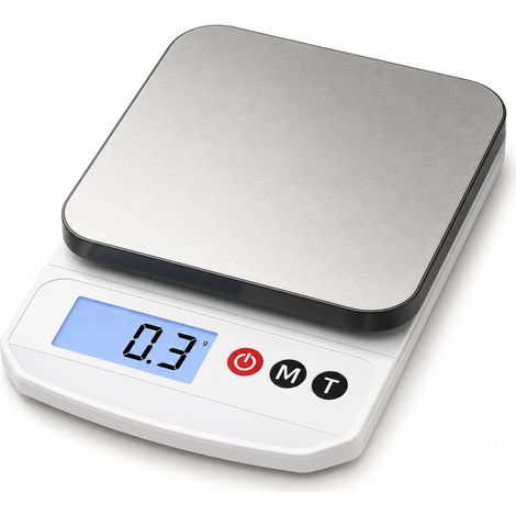 Rechargeable Kitchen Scale 5 kg 0.1 g for Baking