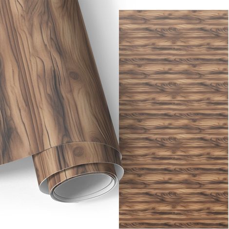 Revêtement adhésif - Films autoadhésifs - relooking meuble - pour table - entretien facile Texture bois 65x130 cm (1/5)